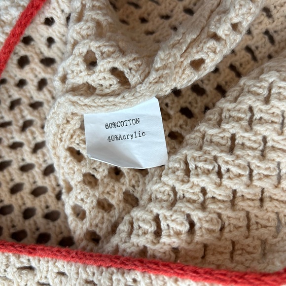 PETAL & PUP Val Open Stitch Short Sleeve Button-Up Shirt XS - Picture 10 of 10